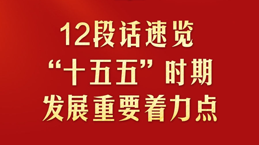 12段話速覽“十五五”時期發展重要著力點
